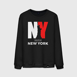 Мужской свитшот The city of New York