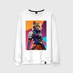 Мужской свитшот Ультразверьки кошка