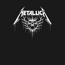 Свитшот хлопковый мужской Metallica - crazy skull, цвет: черный — фото 2