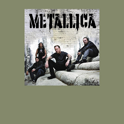 Мужской свитшот Metallica - cool guys / Авокадо – фото 3