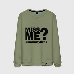 Мужской свитшот Miss me? Moriarty