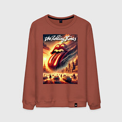 Мужской свитшот Logo of the Rollings Stones