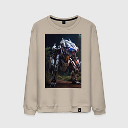 Мужской свитшот Робот в стиле Horizon