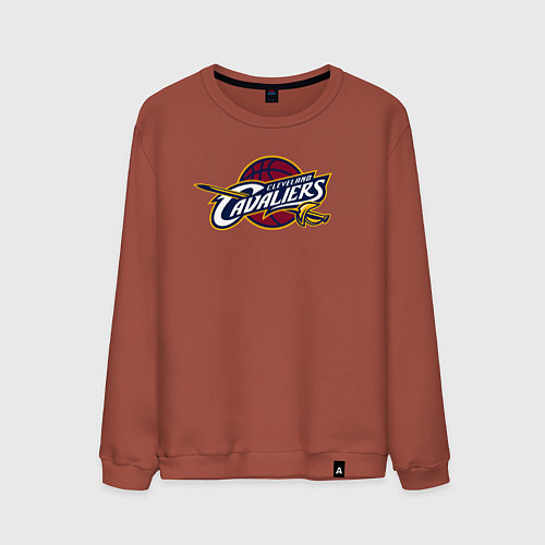 Мужской свитшот Cleveland Cavaliers / Кирпичный – фото 1