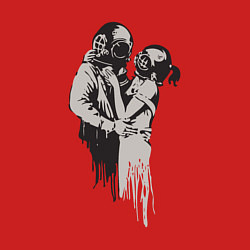 Свитшот хлопковый мужской Подводная любовь, цвет: красный — фото 2