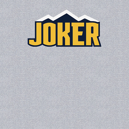 Мужской свитшот Joker Nuggets / Меланж – фото 3