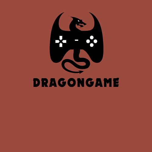 Мужской свитшот Игра дракона / Кирпичный – фото 3