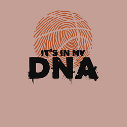 Свитшот хлопковый мужской ДНК баскетбола, цвет: пыльно-розовый — фото 2