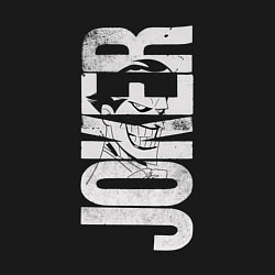 Свитшот хлопковый мужской Джокер графити, цвет: черный — фото 2