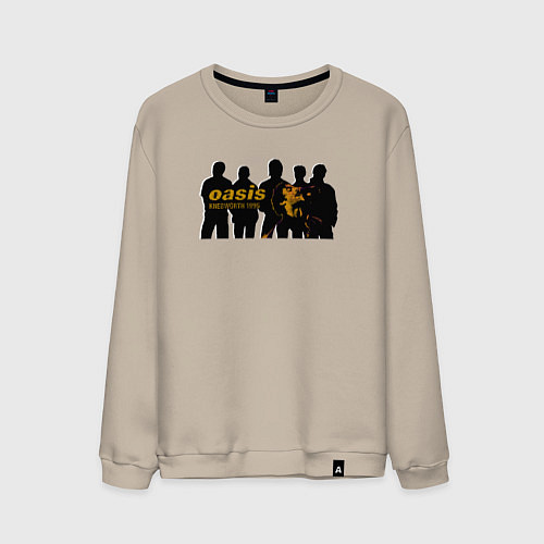 Мужской свитшот Оазис 1996 / Миндальный – фото 1