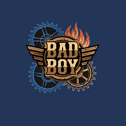 Свитшот хлопковый мужской Плохиш, цвет: тёмно-синий — фото 2