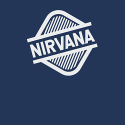 Свитшот хлопковый мужской Nirvana rock, цвет: тёмно-синий — фото 2