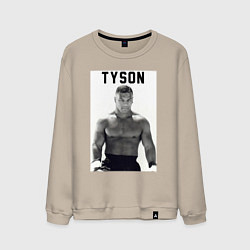 Свитшот хлопковый мужской Молодой Майк, цвет: миндальный