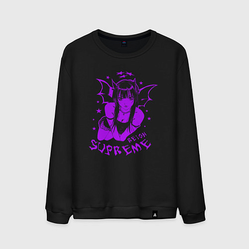 Мужской свитшот Reign supreme / Черный – фото 1