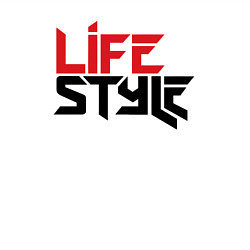 Свитшот хлопковый мужской Образ жизни, цвет: белый — фото 2