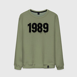 Мужской свитшот 1989 год расшерканый