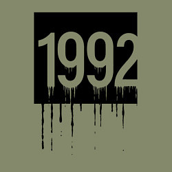 Свитшот хлопковый мужской Капающий 1992 год, цвет: авокадо — фото 2