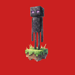 Свитшот хлопковый мужской Ender Man, цвет: красный — фото 2