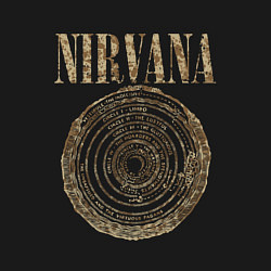 Свитшот хлопковый мужской Nirvana Circles of hell, цвет: черный — фото 2