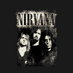 Свитшот хлопковый мужской Nirvana foto, цвет: черный — фото 2