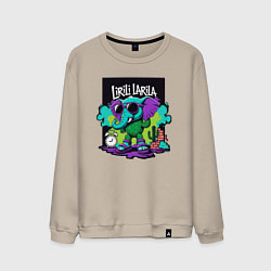 Мужской свитшот Лирили Ларила итальянские мемы