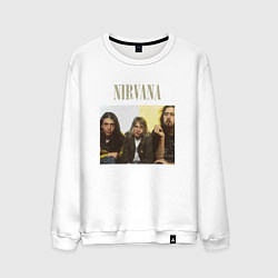 Мужской свитшот Nirvana band foto