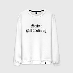 Мужской свитшот Saint Petersburg - Russia