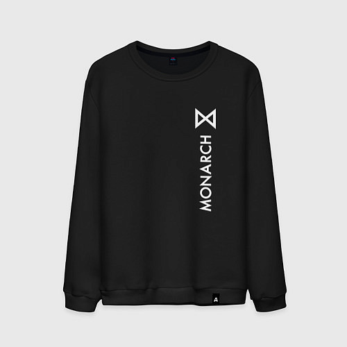 Мужской свитшот Монарх - Годзилла / Черный – фото 1