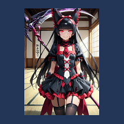 Свитшот хлопковый мужской Рори Меркурия с алебардой, цвет: тёмно-синий — фото 2