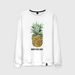Мужской свитшот Ананас Born to be juicy
