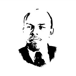 Свитшот хлопковый мужской Lenin USSR, цвет: белый — фото 2