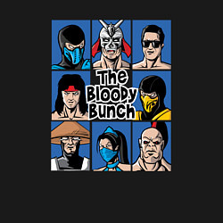 Свитшот хлопковый мужской Кровавая связка, цвет: черный — фото 2