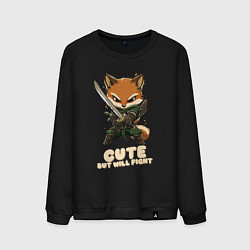 Мужской свитшот Милый но готов драться