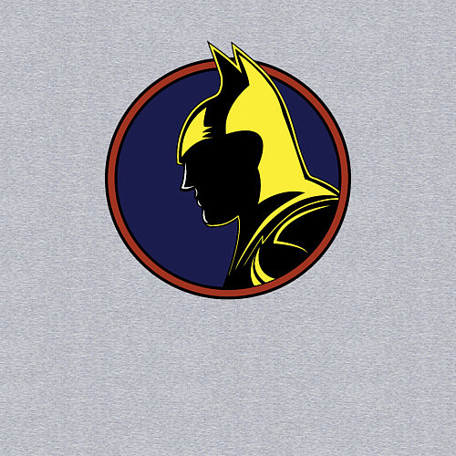 Мужской свитшот Ночь Бэтмена / Меланж – фото 3