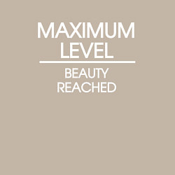 Свитшот хлопковый мужской Достигнут максимальный уровень красоты, цвет: миндальный — фото 2