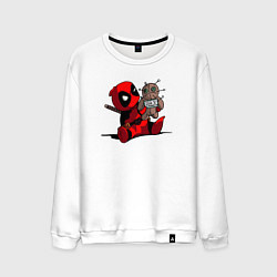 Мужской свитшот Дэдпул с куклой вуду