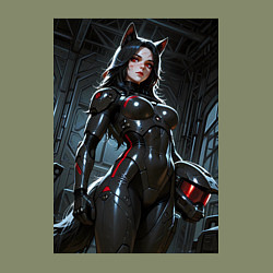 Свитшот хлопковый мужской Лиса косплей Мастера Чифа, цвет: авокадо — фото 2