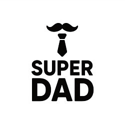Свитшот хлопковый мужской Superdad, цвет: белый — фото 2