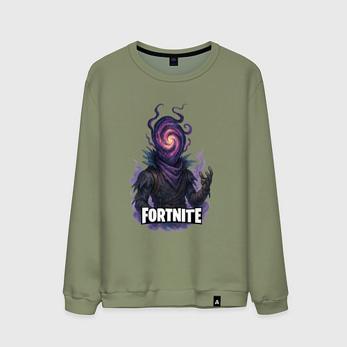 Мужской свитшот Сюрреалистичный Рейвен Fortnite / Авокадо – фото 1