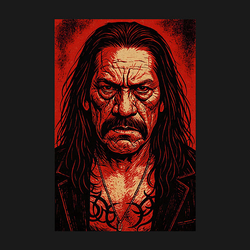 Мужской свитшот Дэнни Трехо / Черный – фото 3