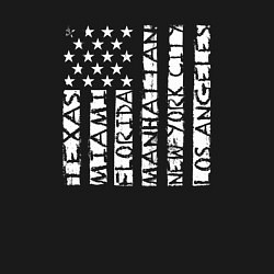 Свитшот хлопковый мужской USA style, цвет: черный — фото 2