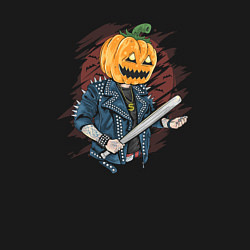 Свитшот хлопковый мужской Punk pumpkin, цвет: черный — фото 2
