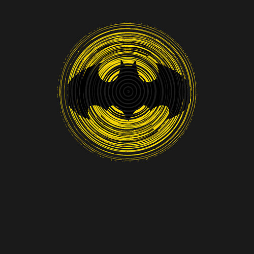 Мужской свитшот Hypnotic Batman / Черный – фото 3