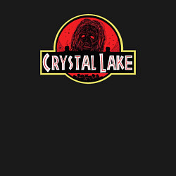 Свитшот хлопковый мужской Crystal lake, цвет: черный — фото 2