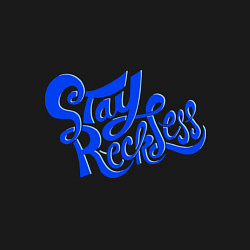 Свитшот хлопковый мужской Stay reckless, цвет: черный — фото 2