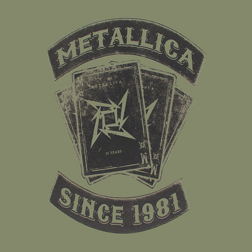 Мужской свитшот Metallica: since 1981 / Авокадо – фото 3