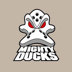 Свитшот хлопковый мужской HC Anaheim Ducks, цвет: миндальный — фото 2