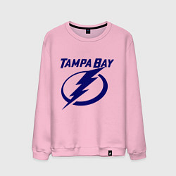 Свитшот хлопковый мужской HC Tampa Bay, цвет: светло-розовый