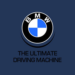 Свитшот хлопковый мужской BMW Driving Machine, цвет: тёмно-синий — фото 2