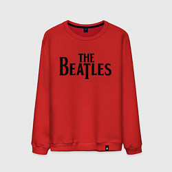 Свитшот хлопковый мужской The Beatles, цвет: красный